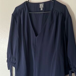 Women's Navy Blue Blouse